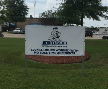 Samson Rope Sign 